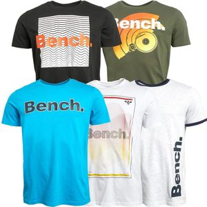 Bench Heren Hombi T-shirts Meerkleurig