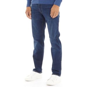 French Connection Heren FCUK Jeans met Regular Fit Ind50 Midwash