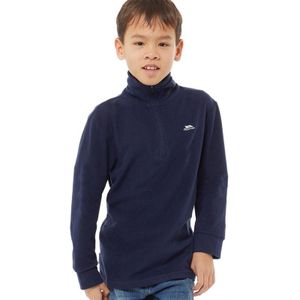 Trespass Jongens Masonville 1/2 Zip Micro Fleece Navy