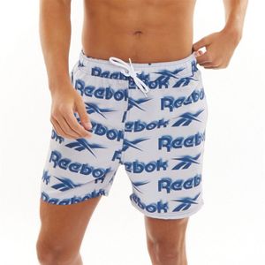 Reebok Heren Parkin Zwemshorts Grijs