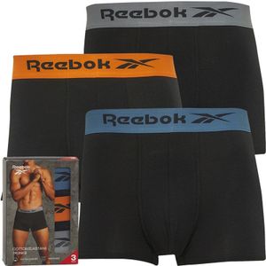 Reebok Heren Hislop Boxershorts Zwart