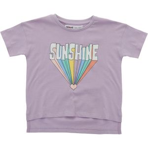 MINOTI Meisjes Sunshine T-shirts Paars