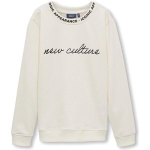 Only Jongens Lance Culture Sweaters Ecru