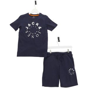 JACK AND JONES Jongens Warrior Set Marineblauw