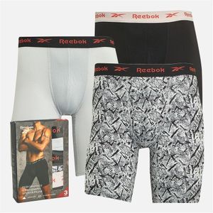 Reebok Heren Jarvie Performance Boxershorts Meerkleurig