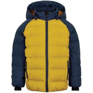 Color Kids Kids Quilted Ski Prestatie/Technisch Geel