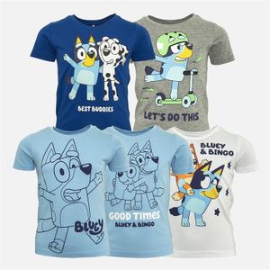 Bluey Kids Ronin Five Pack T-shirts Multi