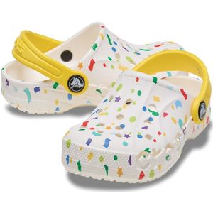 Crocs Kinderen Clogs Baya Geprint Wit/Multi