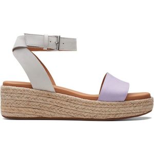 Clarks Dames Kimei Ivy Sleehak Sandalen Meerkleurig