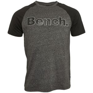 Bench T-shirt voor Heren Runcorn Zwart