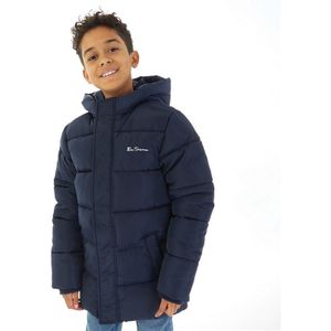 Ben Sherman Jongens dikke winterjas marineblauw