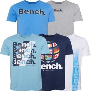 Bench Heren Kibbin T-shirts Multi