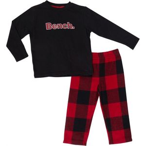 Bench Jongens Check Flannel Pyjama's Rood