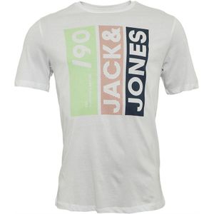 JACK AND JONES Heren Jio T-shirts Wit