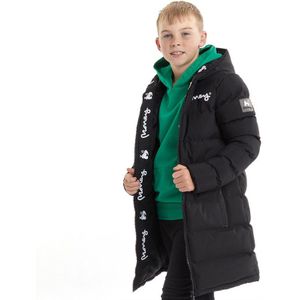 Money Jongens Emerton Lange Jas Zwart