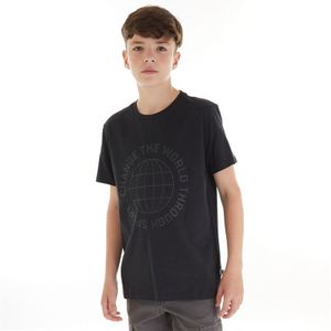 Hummel T-shirt voor Jongens Hmlglobal Zwart