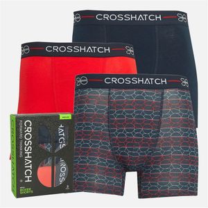 Crosshatch Heren Locky Boxershorts Multi