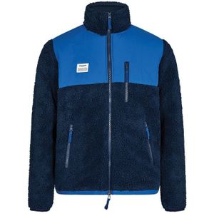 Resterröds Heren Panel Zip Fleece Blauw