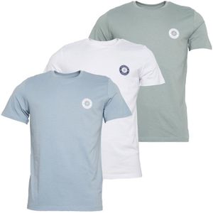 JACK AND JONES Heren New Tom O-Neck T-shirts Multi