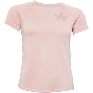 New Balance Dames Impact Printed Sports Performance Tops Roze