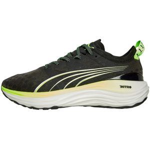 Puma Dames Foreverrun Nitro Neutrale Hardloopschoenen Zwart/Groen