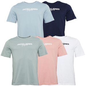 JACK AND JONES Heren Corp T-shirts Meerkleurig