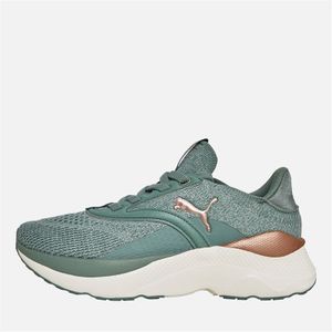 Puma Dames Softride Mayve Neutrale Hardloopschoenen Groen Maan/Koel Middelgrijs/Warm Wit