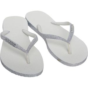 Havaianas Dames Sparkle Slippers Wit