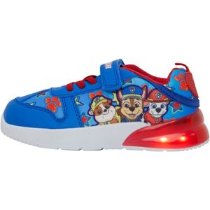 PAW Patrol Jongens Eakins Lights Sneakers Blauw/Rood