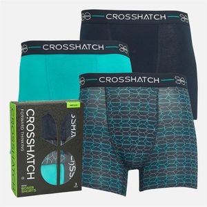 Crosshatch Heren Locky Boxershorts Multi