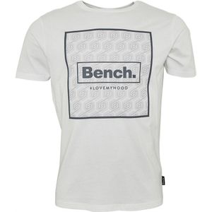 Bench Heren Ferrio T-shirts Wit