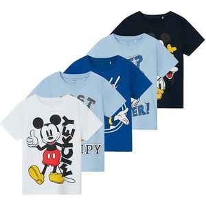DiSNEY Jongens Disney Reggie T-shirts Meerkleurig