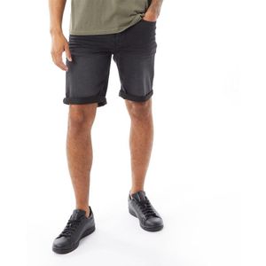 ONLY & SONS Heren Ply Jog Denim shorts Zwart