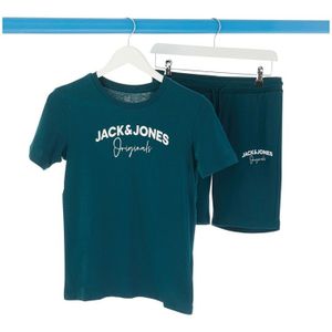 JACK AND JONES Jongens Corp Set Donkergroen Blauw