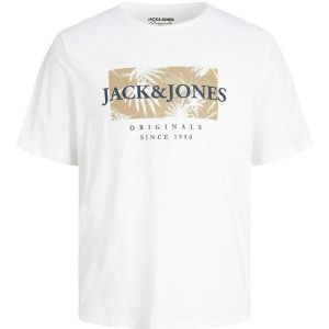 JACK AND JONES Jongens Crayon T-shirts Wit