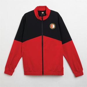 Castore Heren FR Feyenoord Contemporary Retro Track Jacks Zwart