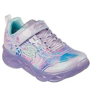 SKECHERS Sneakers met lichten Meisjes Bungee en bandjes Lavendel Multicolor