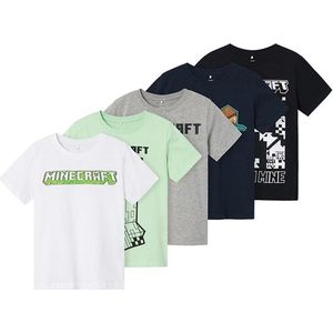 MINECRAFT Kids Ruddi T-shirts Meerkleurig
