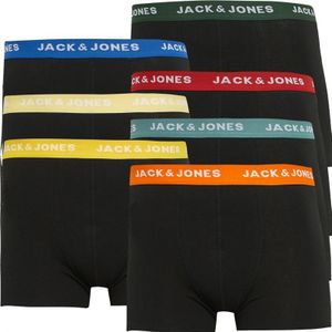 JACK AND JONES Heren Vito Solid Boxershorts Zwart