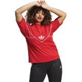 adidas Originals Dames Women Trefoil Tops Rood