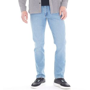 Wrangler Heren Greensboro Straight jeans Blauw