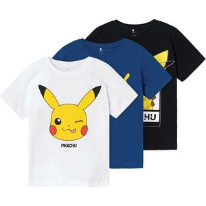 Pokemon Kids Roman T-shirts Meerkleurig