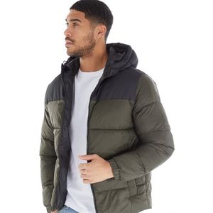 JACK AND JONES Heren Toby Pufferjas Khaki