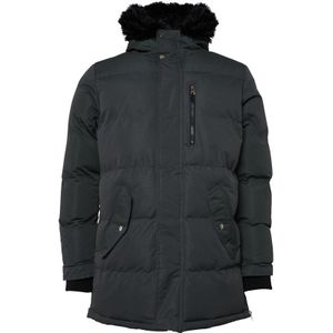 Brave Soul Heren Colne Parka Grijs