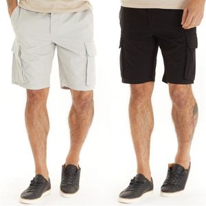 French Connection Heren Cargoshorts Meerkleurig