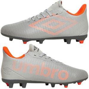 Umbro Voetbalschoenen Junior Velocita Matrix 1.0 FG Kunstgras Nimbus Wolk/Vurig Koraal/Koolstof