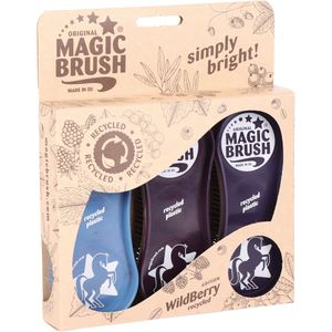 Harry's Horse Magic Brush One Size Zwart Blauw