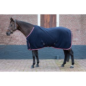 Fleecedeken - Harry's Horse Fleecedeken "Master"  Navy Blue Bovenlengte: 135 cm & Onderlengte: 185 cm