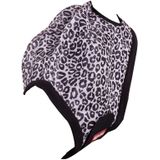 Premiere Vliegenmasker animal print Pony Leopard Wit