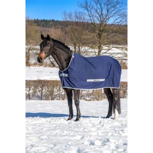 Zweetdeken - Bucas Select Power Cooler blauw Bovenlengte: 115 cm & Onderlengte: 152 cm